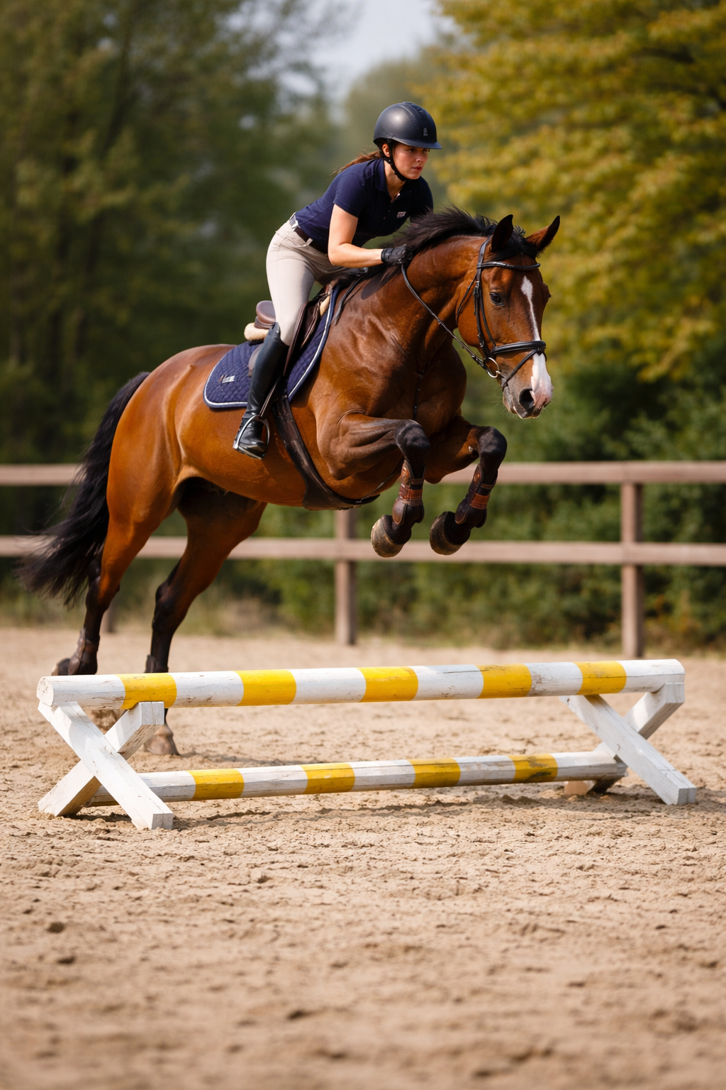 Cavaletti training met achtjes – meer controle en balans voor jonge paarden